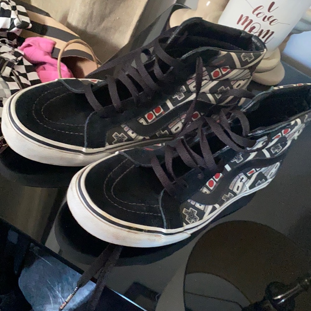 Black Game Over Vans